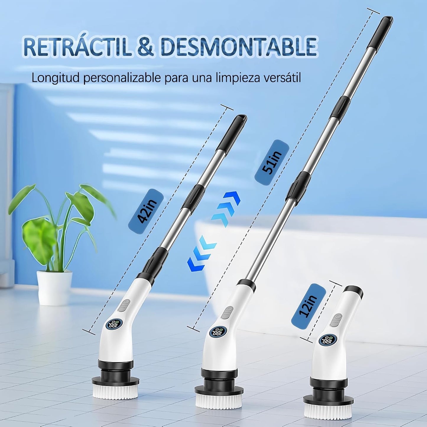 CleanNova Pro®  Cepillo eléctrico